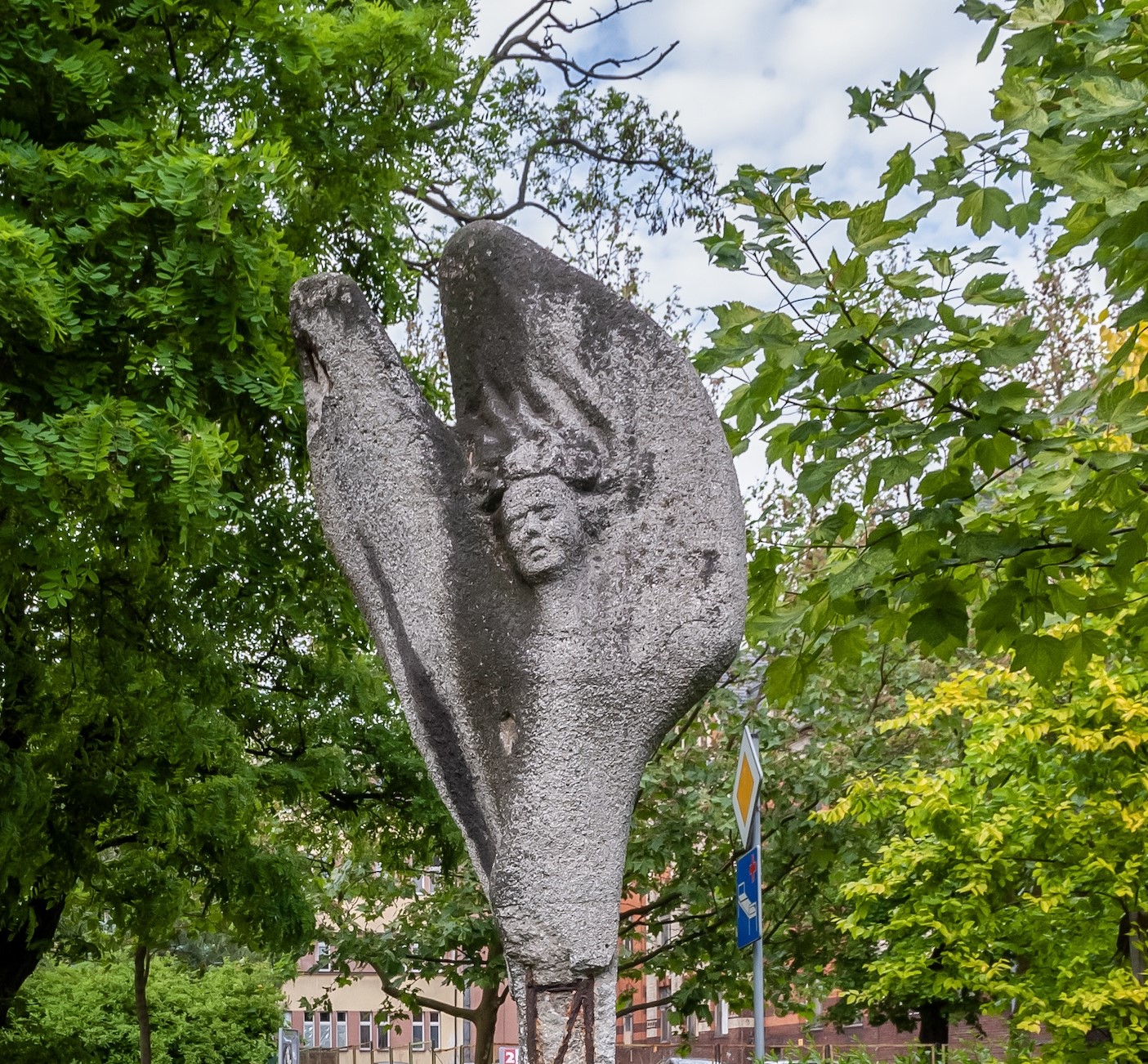 Rzeźba plenerowa Nike Rzeźba plenerowa Nike